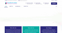Desktop Screenshot of colormatemedia.com